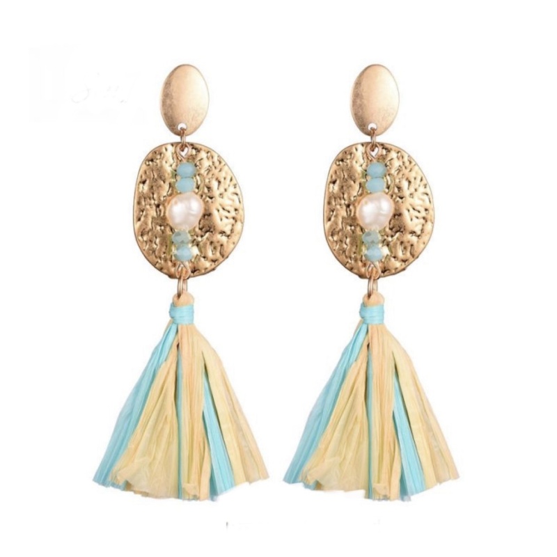 Oorbellen Roya blauw