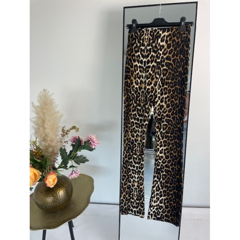 broek soft flare panterprint Elin - Afbeelding 6