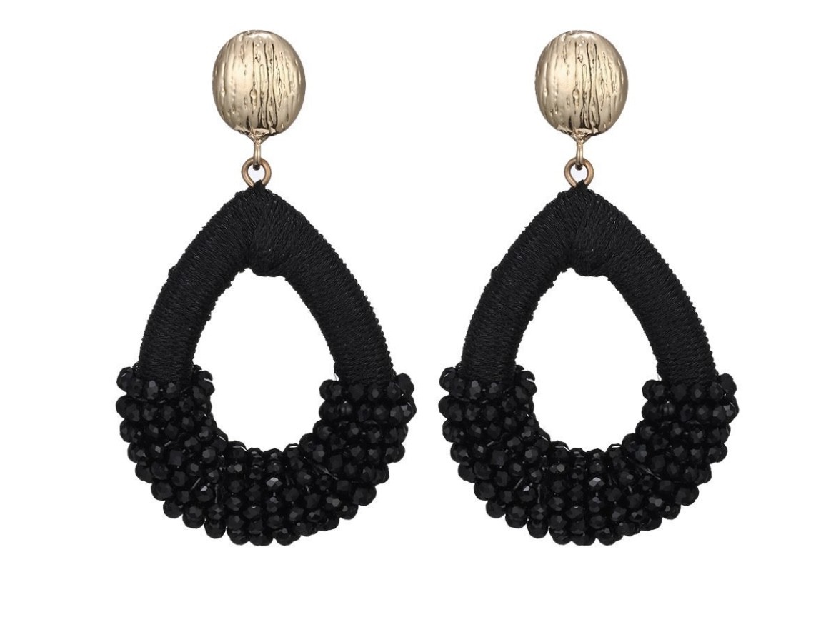 Oorbellen Neve zwart