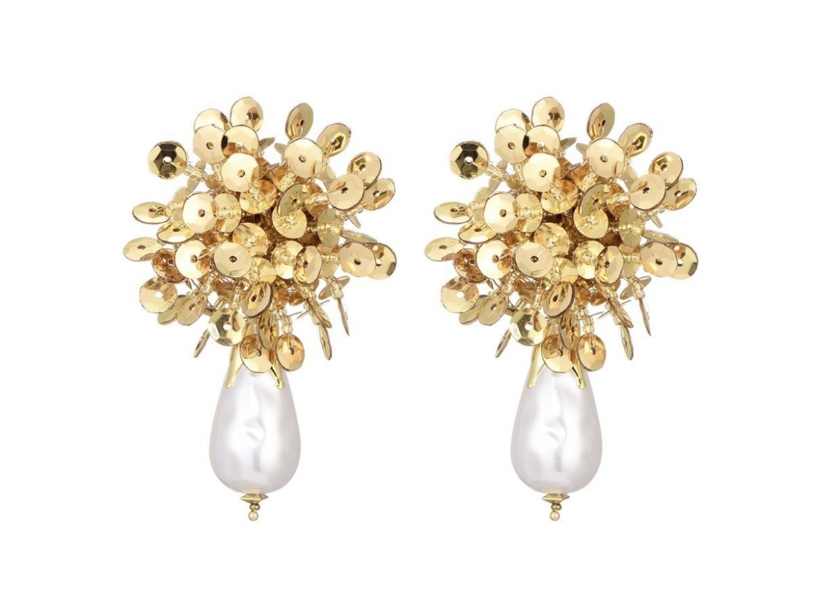 Oorbellen Pearl gold