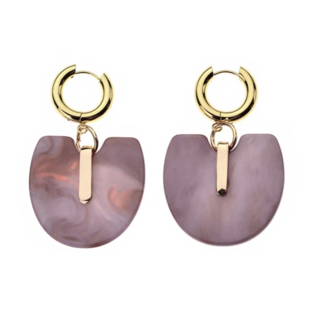 Oorbellen Purple
