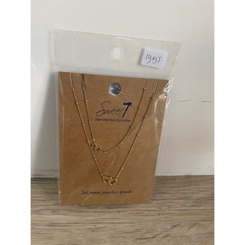 Ketting 2x klein en groot