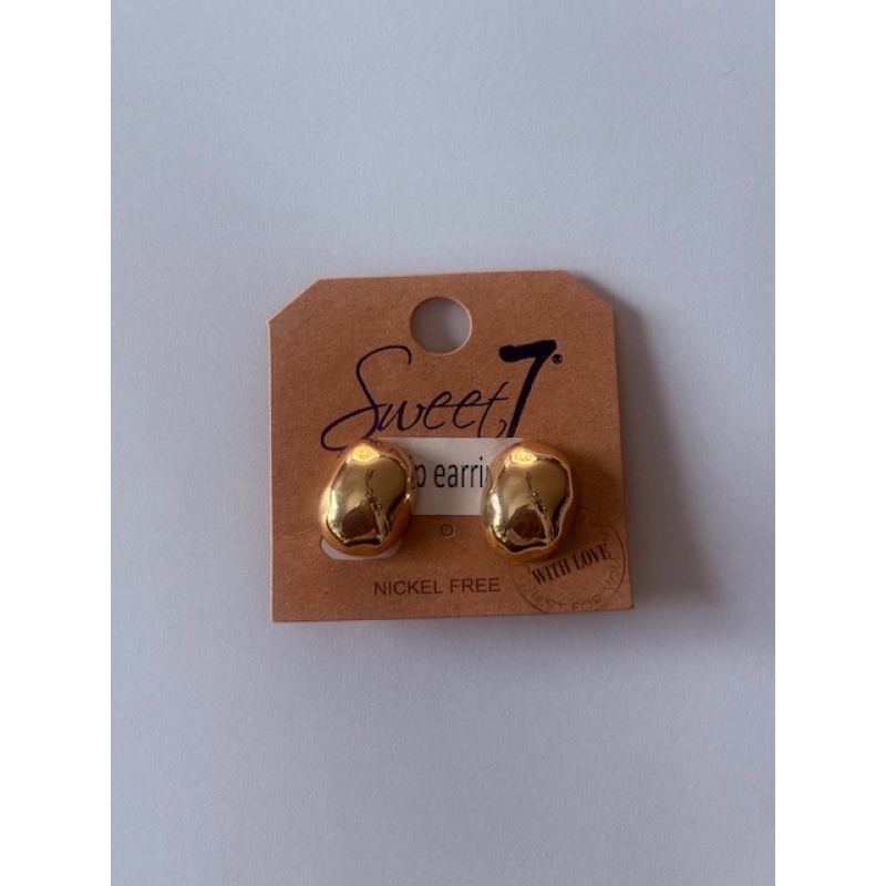 clip oorbellen knopje