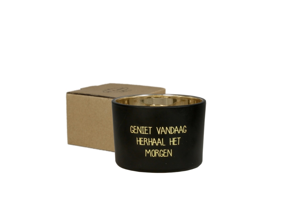 Soja geurkaars geniet vandaag