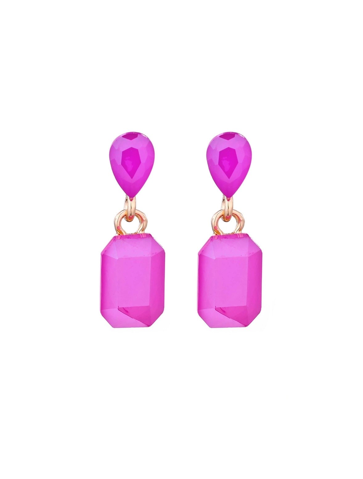 Oorbellen Fuchsia