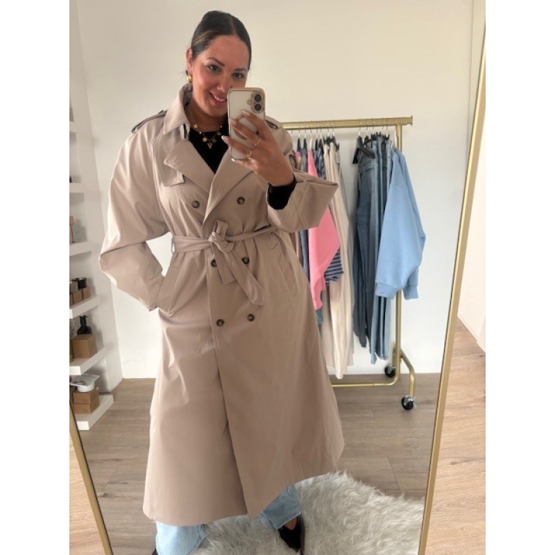 Trenchcoat lang