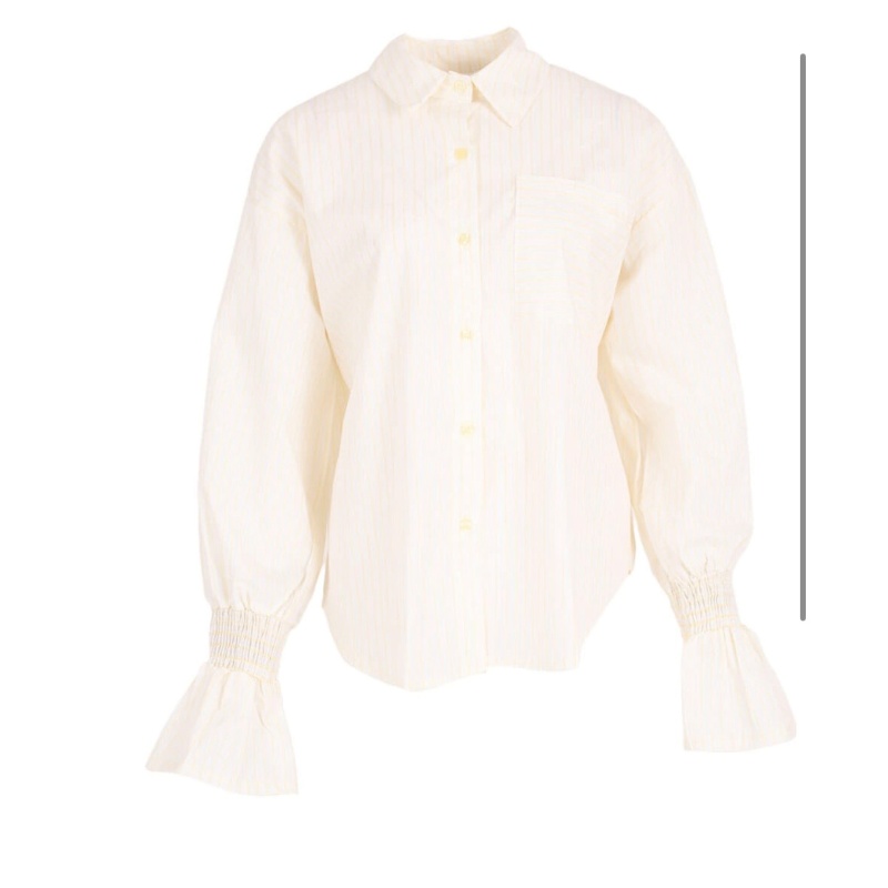 Blouse streepjes Sia geel