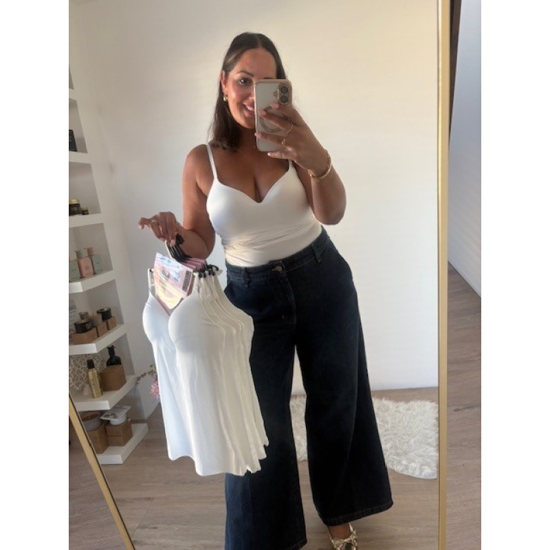 Top bustier wit