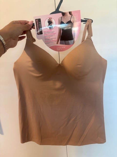 Top bustier camel