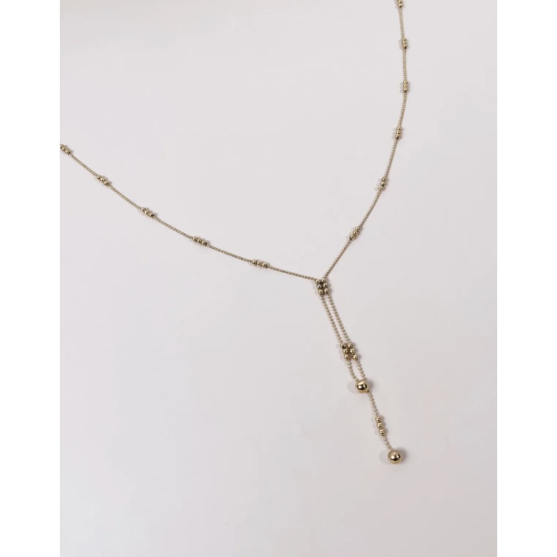 Ketting decolleté bolletjes