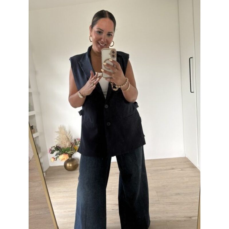 Gilet blauw