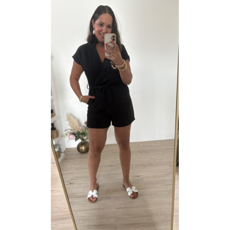 Jumpsuit zwart