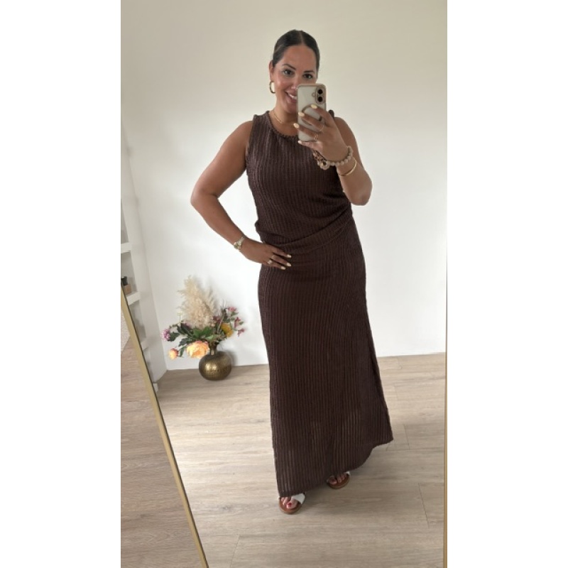 Set rok en top bruin